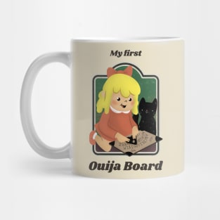 Cute Retro "My First Ouija Board" Parody Mug